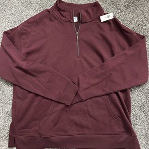 NWT Old Navy 1/4 zip sweatshirt